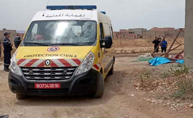 سقوط حجارة من بناية طور الإنجاز تخلف مقتل أربعيني و إصابة خطيرة لابنه بالشلف