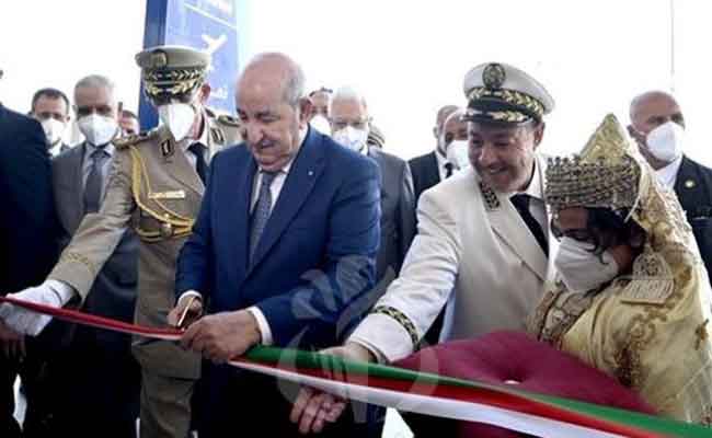 تدشين و معاينة الرئيس تبون عدة منشآت ومشاريع تنموية بولاية وهران