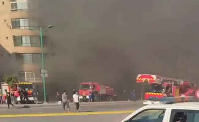 حريق يلتهم محلا للخردوات في المدينة الجديدة علي منجلي بقسنطينة