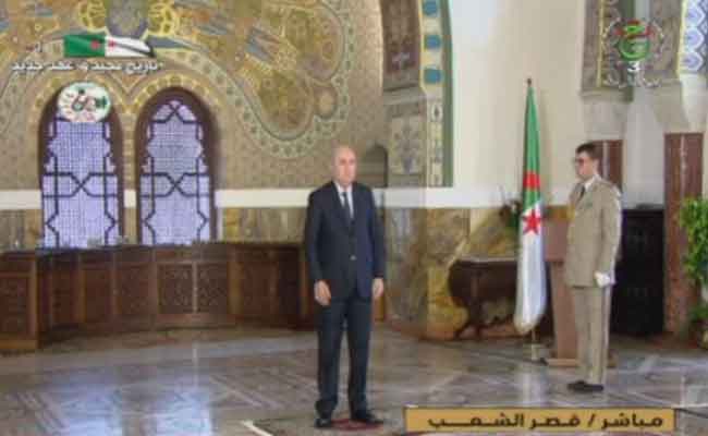 إشراف تبون على حفل تقليد الرتب وإسداء الأوسمة لضباط الجيش الوطني الشعبي