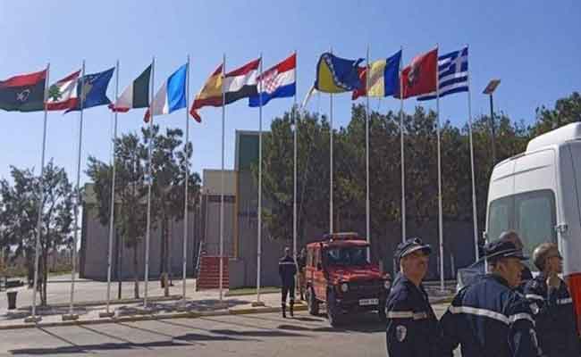 إشادة بلجود بدور الحماية المدنية و احترافيتها في نجاح  الألعاب المتوسطية ـ وهران