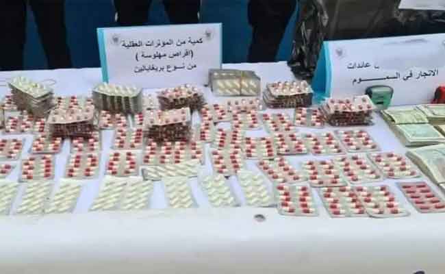 الإطاحة بشبكة إجرامية تحترف الاتجار في المخدرات والمؤثرات العقلية بالمدية