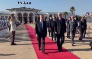 رئيس مجلس وزراء إيطاليا يغادر الجزائر بعد زيارة كللت بتوقيع اتفاقيات تعاون  و مذكرات تفاهم