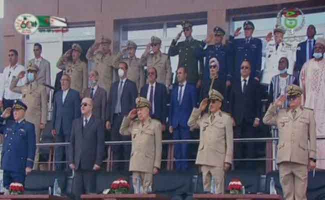 إشراف شنقريحة على انطلاق المسابقة العسكرية الدولية الفصيلة المحمولة جوا-2022