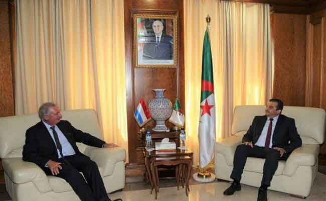 استقبال عرقاب لوزير الشؤون الخارجية والأوروبية لدوقية لوكسمبورغ