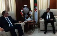 استقبال عرقاب لسفيري لبنان وإندونيسيا بالجزائر