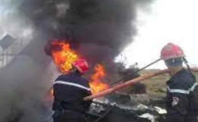 نشوب حريق بقاعدة حياة التابعة لشركة تركية في ذراع الريش بعنابة