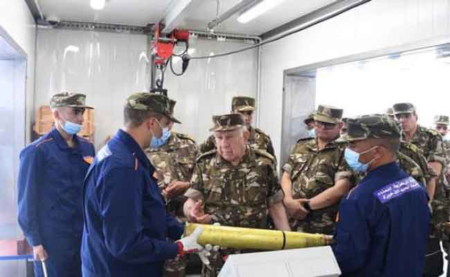 تدشين شنقريحة لوحدة تحييد الذخيرة بالجلفة