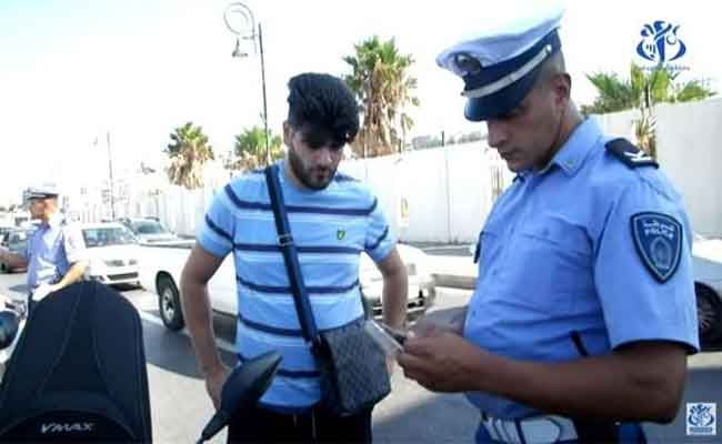 تنظيم أمن العاصمة لحملة تحسيسية لفائدة سائقي الدراجات النارية
