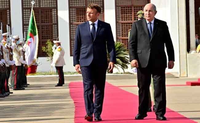 الرئيس الفرنسي ينهي زيارته للجزائر وسط إرادة ثنائية لبعث شراكة متجددة