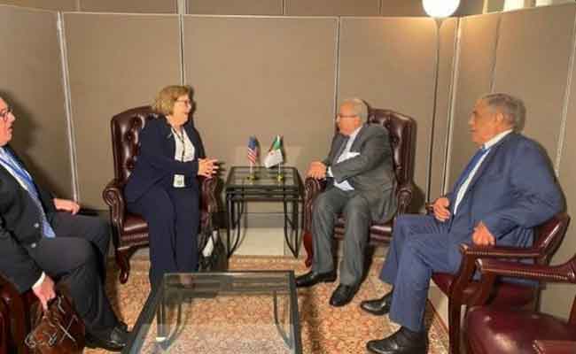 بربارا ليف : الجزائر تعتبر شريكا “قويا” في احلال السلم والاستقرار في المنطقة وبالقارة الإفريقية