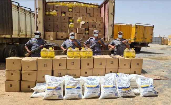 حجز كميات كبيرة من الزيت والسكر موجهة للتهريب بتمنراست