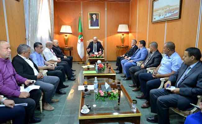 استقبال بوغالي لممثلين عن الأكاديمية الوطنية للسلامة المرورية والأمن عبر الطرق