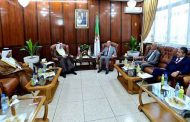سايحي يجري مباحثات مع سفير قطر بالجزائر حول مشروع المستشفى الجزائري-القطري
