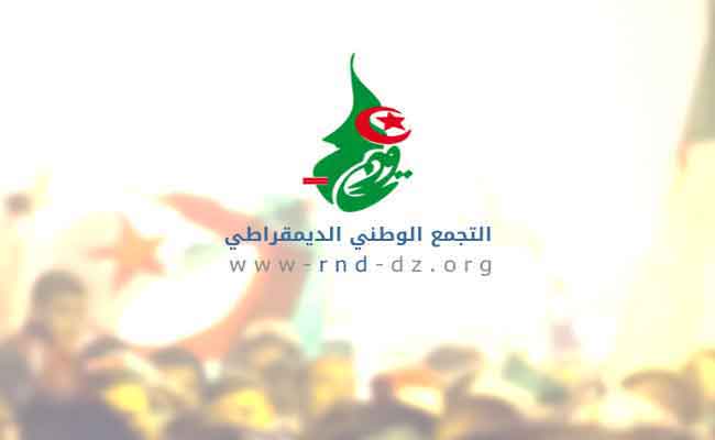 تثمين التجمع الوطني الديمقراطي لإجراءات الدولة بالتكفل بالمتضررين من حرائق الغابات وتعويضهم