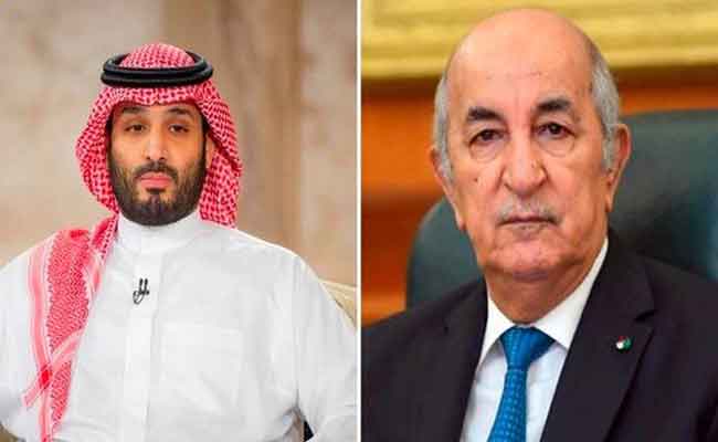 اعتذار ولي العهد السعودي للرئيس تبون عن عدم حضوره القمة العربية بالجزائر
