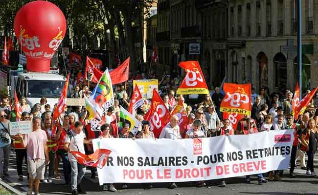 احتجاجات في مدن فرنسية تطالب بزيادة الأجور
