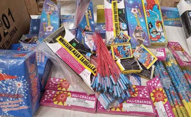 الجمارك تحجز 7143 وحدة من المفرقعات والألعاب النارية