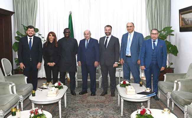 استقبال تبون لوفد عن شركة “ميتا ” المتخصصة في التواصل الاجتماعي