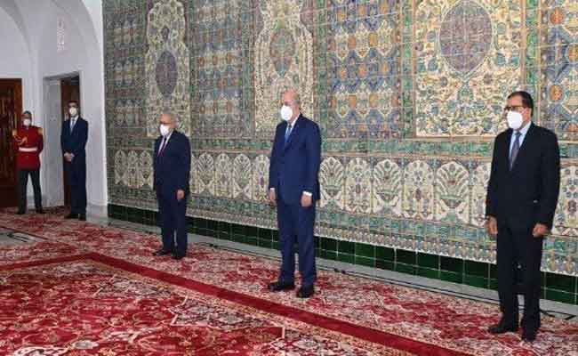 استقبال تبون لخمسة سفراء جدد سلموه أوراق اعتمادهم لدى الجزائر