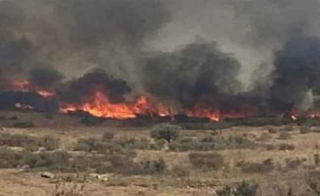 نشوب عدة حرائق في 10 ولايات