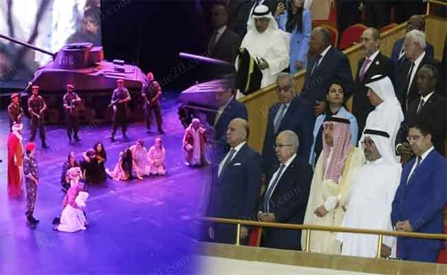 ملحمة “ألا فاشهدوا” تهز مسرح أوبرا الجزائر بحضور ضيوف القمة العربية…