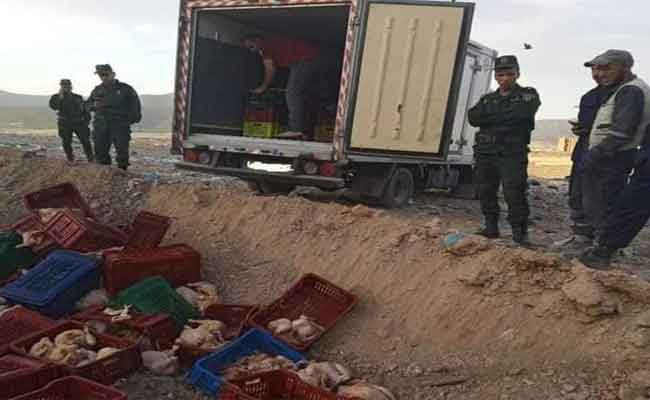 درك باتنة يحجز كمية معتبرة من اللحوم البيضاء الفاسدة…