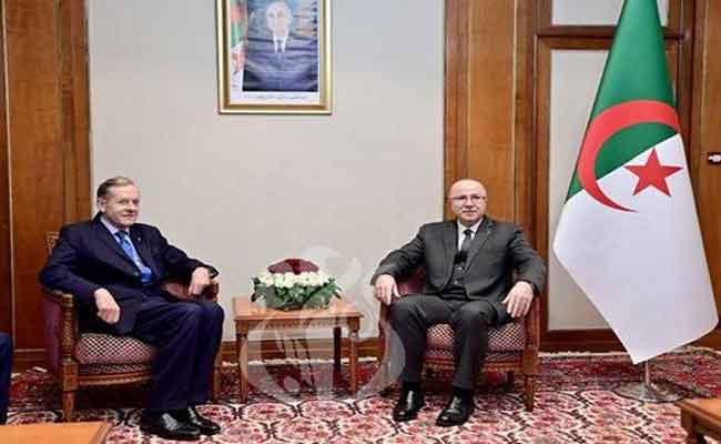 استقبال بن عبد الرحمان للورد ريتشارد ريسبي