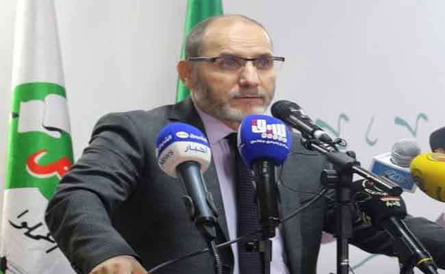 مقري يؤكد أن حزبه يؤمن بأنه يتعين على الأحزاب البقاء وفية لعهد الشهداء