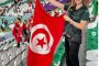 من هي المشجعة التونسية التي لفتت الانتباه أمام الدنمارك؟