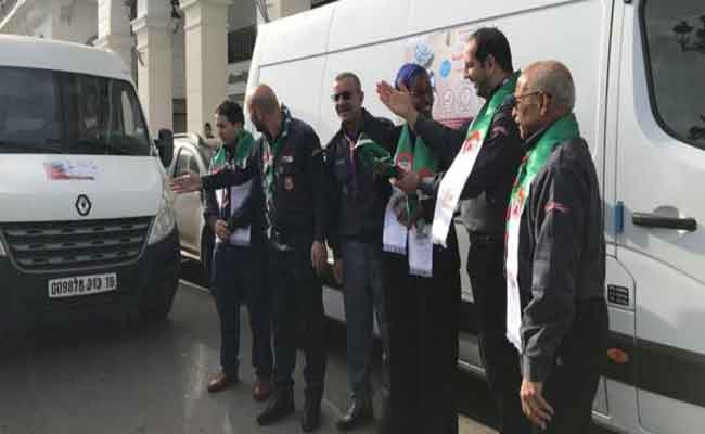 إطلاق قافلة تضامنية لفائدة متضرري حرائق الغابات في الصائفة الماضية