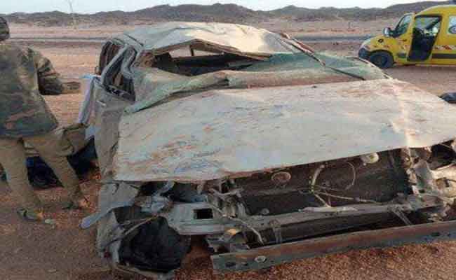 مصرع شابة وإصابة ثلاثة آخرين في حادث مرور مميت بتمنراست