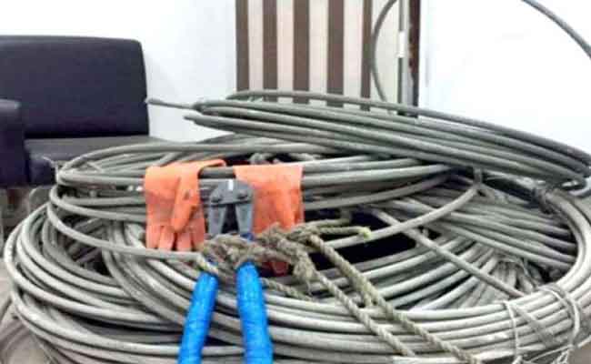 سرقة 37 كلم من الكوابل الشبكة الكهربائية بالمدية