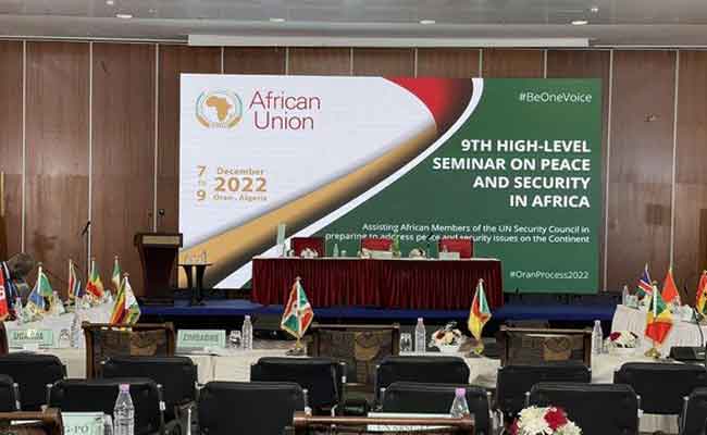 تواصل أشغال الندوة التاسعة رفيعة المستوى حول السلم والأمن في إفريقيا بوهران