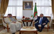 استقبال وزير الداخلية للسفير القطري بالجزائر