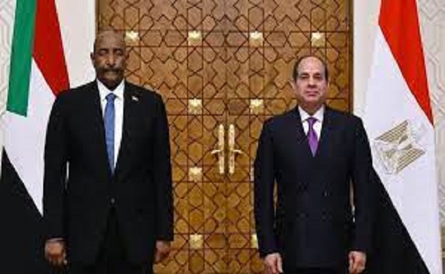 السيسي والبرهان يؤكدان ضرورة التوصل إلى اتفاق ملزم حول 