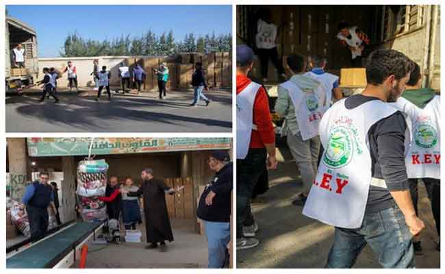 انطلاق قافلة تضامنية من البليدة لفائدة الأيتام والأرامل في الولايات الجنوبية والداخلية