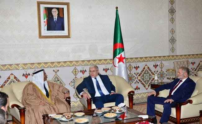 استقبال بوغالي لرئيس البرلمان العربي ورئيسي برلماني أذربيجان وطاجاكيستان