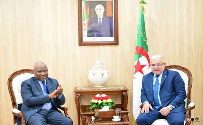 استقبال بوغالي للأمين العام لاتحاد مجالس الدول الأعضاء في منظمة التعاون الإسلامي