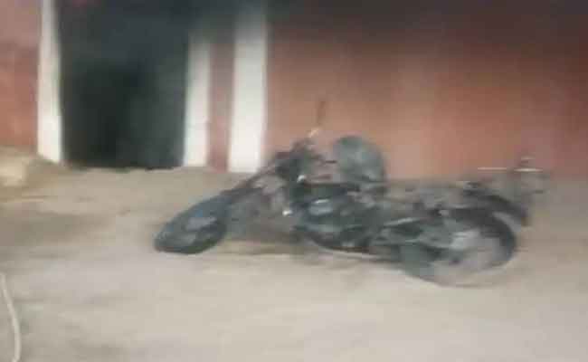 حريق منزل يخلف وفاة امرأة وإصابة عوني الحماية المدنية بان قزام