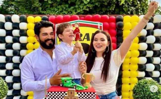 “كرم” فرد جديد ينضم الى أسرة فهرية أفجين وبوراك أوزجفيت الصغيرة…