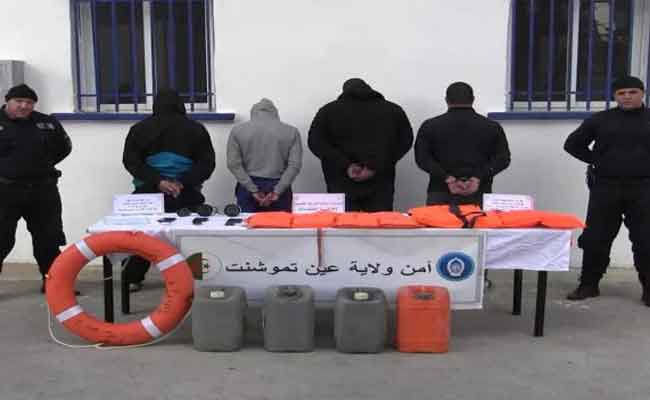 تفكيك شبكة إجرامية تحترف الهجرة غير الشرعية