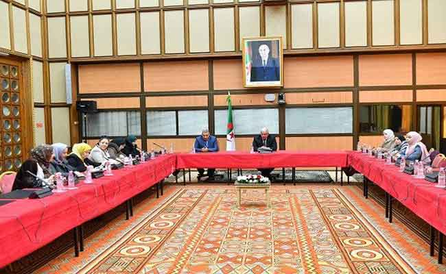 عقد بوغالي لاجتماع تقييمي شامل مع النساء البرلمانيات