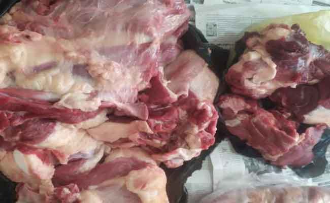 حبس 7 أشخاص تورطوا في بيع لحوم فاسدة بوهران