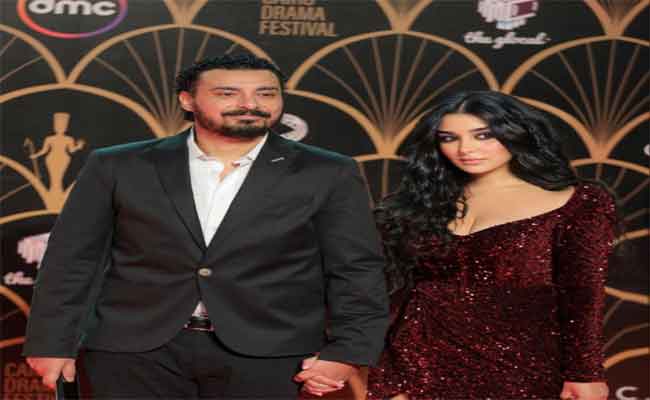 جيهان خليل واسلام حافظ يحتفلان بزواجهما ليلة عيد الحب…