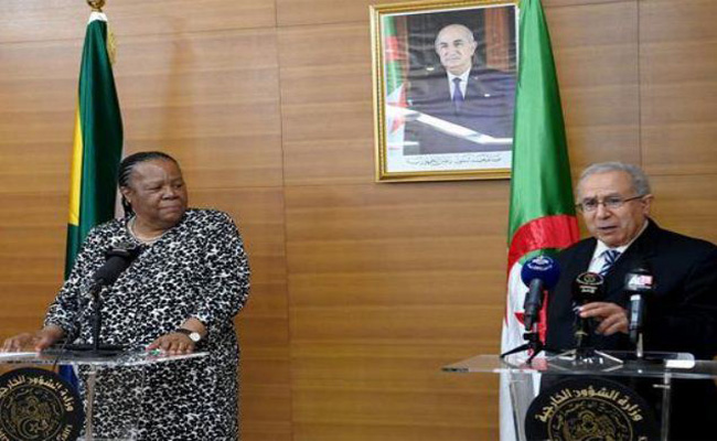 وزيرة خارجية جنوب إفريقيا تشيد بقرار تبون تسمية ملعب بالجزائر العاصمة باسم مانديلا