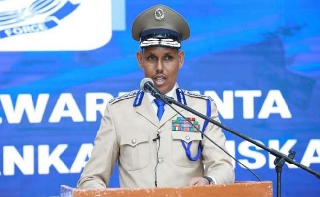 صلب أحمد قائد جديد لشرطة الصومال