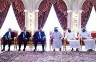 محمد بن راشد يجري مباحثات مع رئيس وزراء العراق