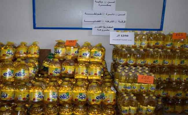 حجز كمية معتبرة من زيت المائدة والسميد وتوقيف المضاربين بطولقة