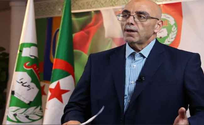 تزكية عبد العالي حساني شريف رئيسا لحركة مجتمع السلم